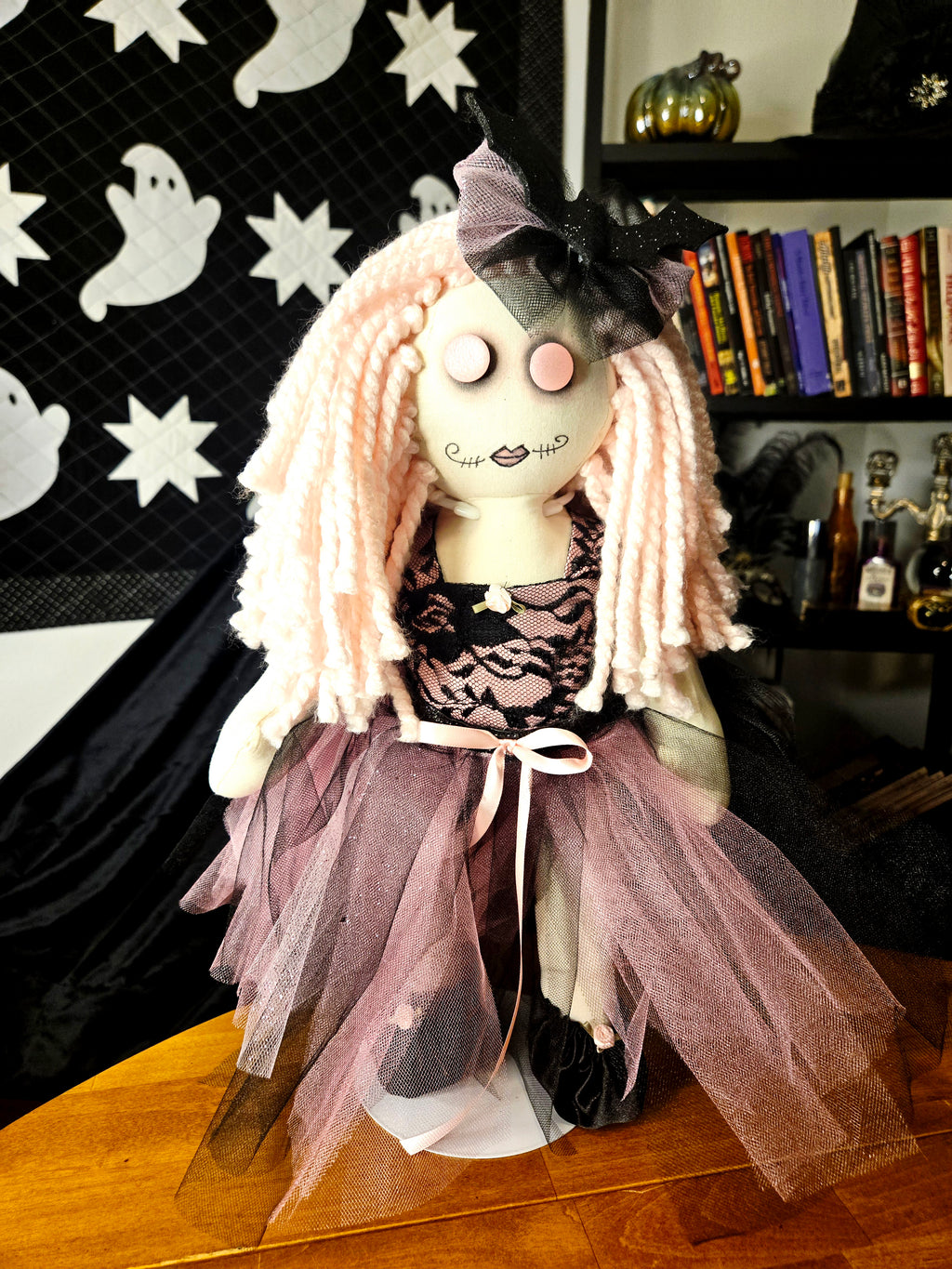 Spookified Creepy Girl Doll