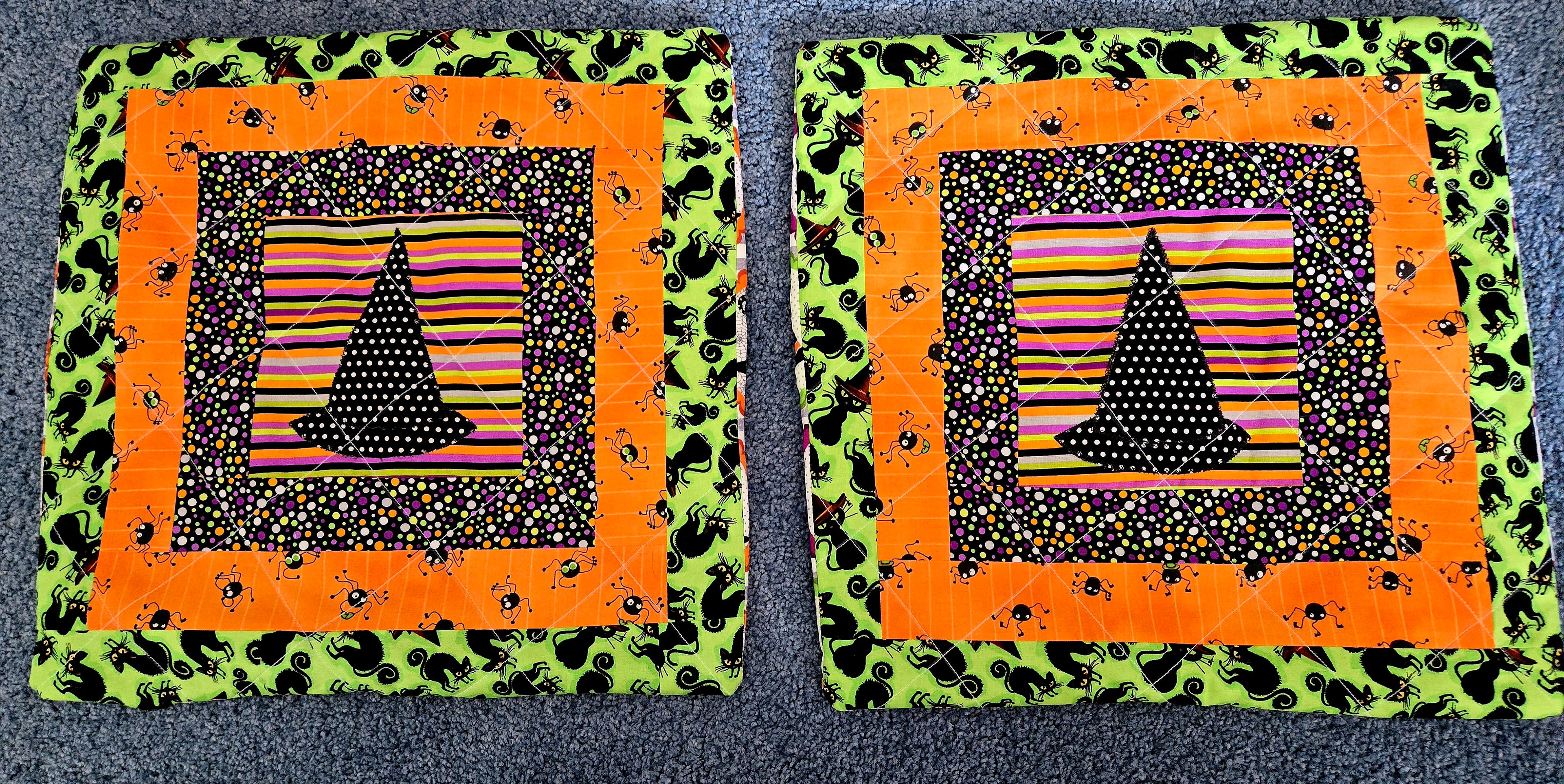 Witch Hat Pillow Cases (2)