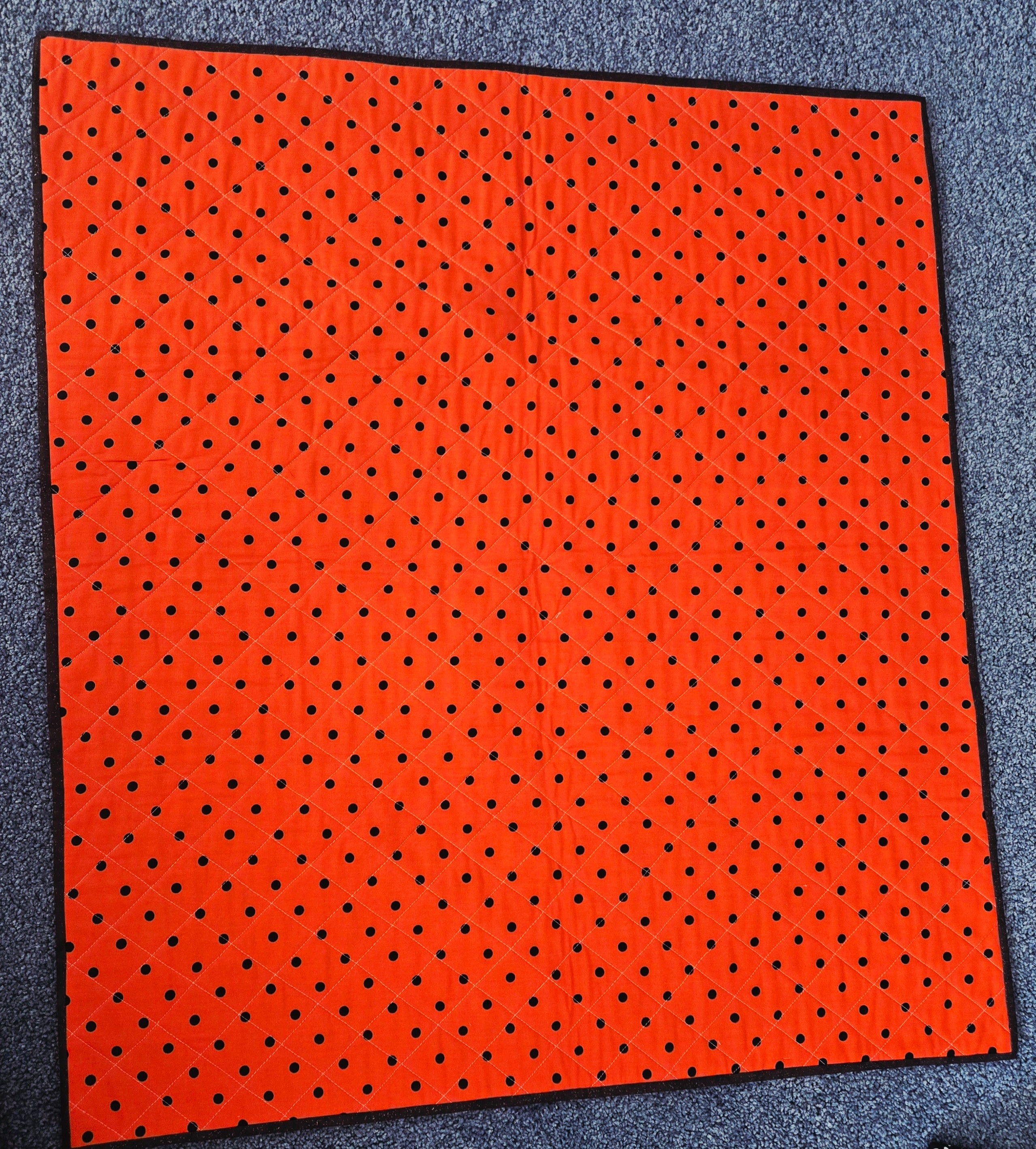 Haunted House/Bat Halloween Small Quilt