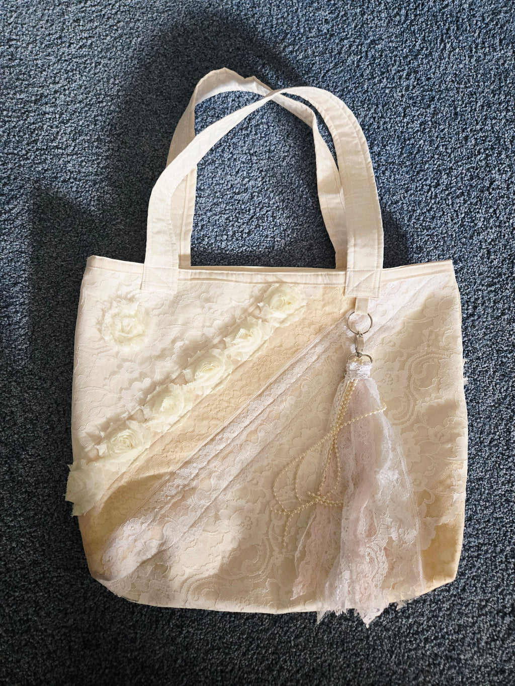 Spring Witch Hat + Lace Bag